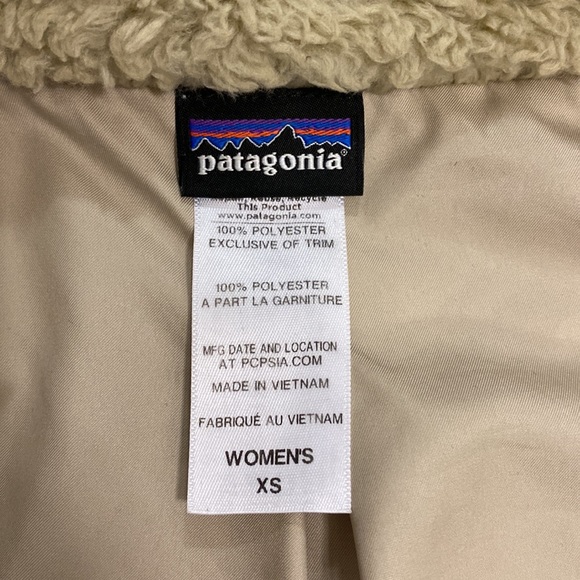 Patagonia Los Gatos Women Fleece Polyester Taffeta Zip Up - Picture 12 of 12